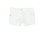 Białe szorty Boboli z ażurowym wykończeniem dla dziewczynki