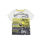 Koszulka Boboli z nadrukiem i napisami dla chłopca