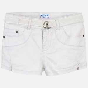 Szorty Mayoral z paskiem dla dziewczynki