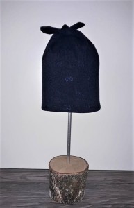 Czapka dla dziewczynki Blondi Broel kolor granat