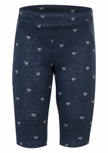 Legginsy Losan w serduszka dla dziewczynki