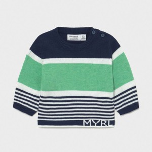 Sweter Mayoral 1333-93 w paski dla chłopca  