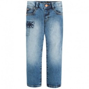 Spodnie jeansowe Mayoral regular fit