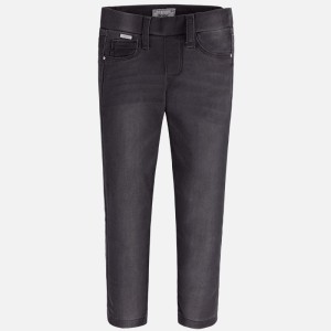 Szare legginsy Mayoral w stylu jeansów dla dziewczynki