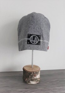 Czapka dla chłopca MURANO Broel dla chłopca szary melanż