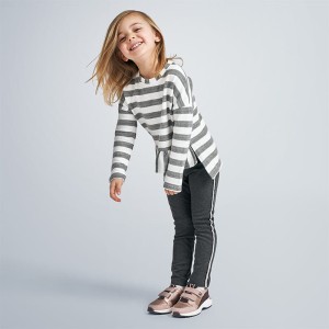 Legginsy Mayoral z lampasami dla dziewczynki  